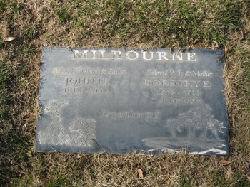 Milbourne,   Dorothy Ethel gravesite