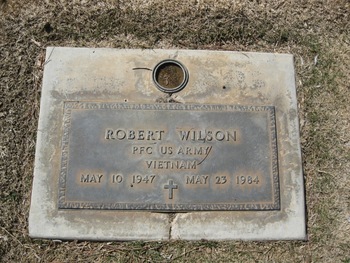 Wilson,   Robert gravesite
