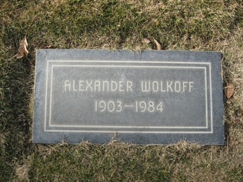 Wolkoff, Alexander gravesite
