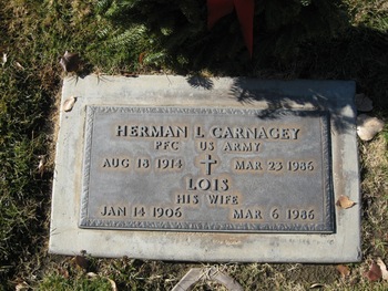 Carnagey,   Herman L. gravesite