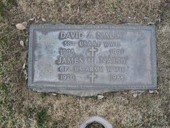 Nally, James Harold gravesite