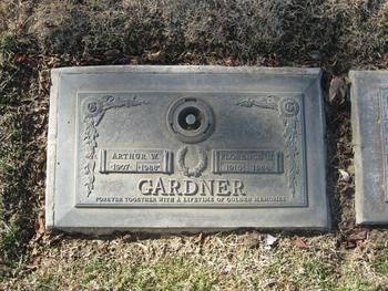 Gardner,   Arthur William gravesite