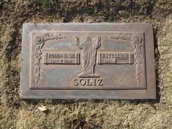 Soliz, Ruben Lopez gravesite