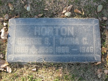Horton,   George gravesite