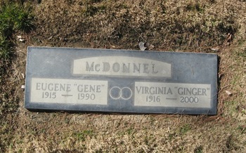 McDonnel,   Eugene Elsworth ('Gene') gravesite