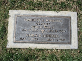 Dinesen,   Forrest Eugene gravesite