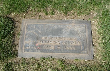 Orlando,   Philamena Rose gravesite