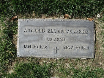 Velarde,   Arnold Elmer gravesite
