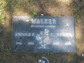 Walker,   Johnnie Ray gravesite