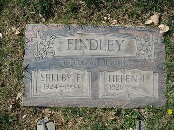 Findley,   Shelby Elmer gravesite