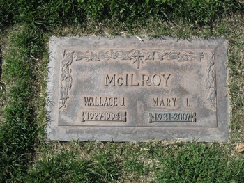 McIlroy,   Wallace James gravesite