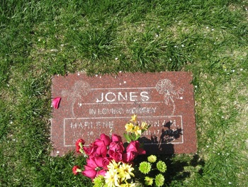 Jones, Marlene gravesite