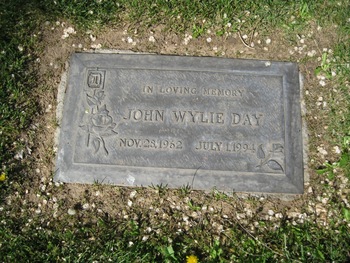 Day,   John Wylie gravesite