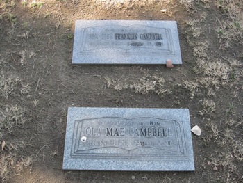 Campbell,  Rev John Franklin gravesite