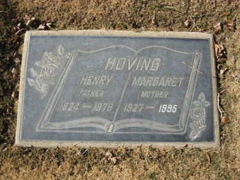 Hoving,   Margaret Mary gravesite