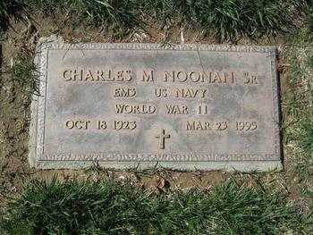 Noonan,   Charles Martin gravesite