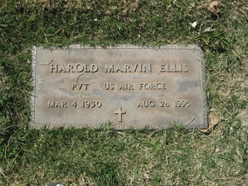 Ellis,   Harold Marvin gravesite