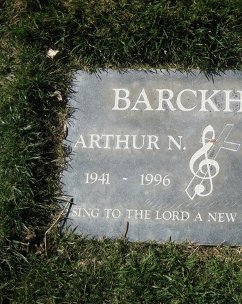Barckholtz,   Arthur Norman gravesite