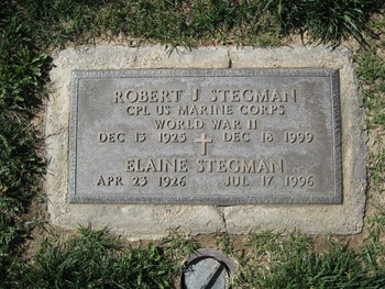 Stegman,   Elaine gravesite