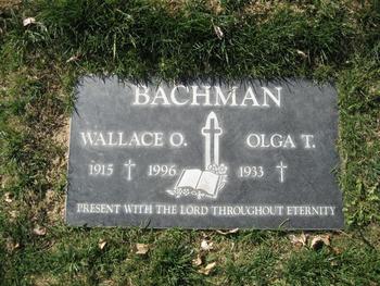 Bachman,   Wallace Ornell gravesite