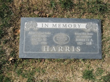 Harris,   Ralph William gravesite