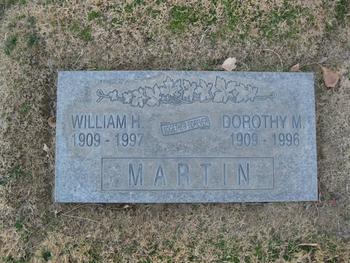 Martin, William Harry gravesite