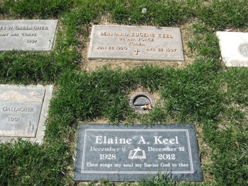 Keel,   Bernard Eugene gravesite