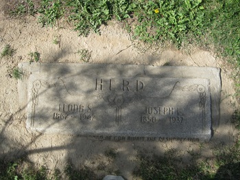 Herd, Joseph Levi gravesite