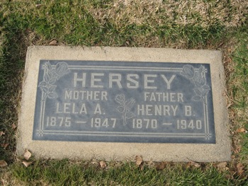Hersey, Henry B. gravesite