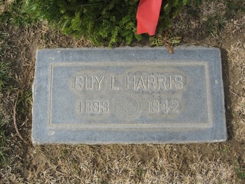 Harris,   Guy Lathrop gravesite
