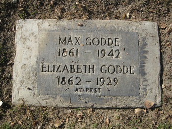 Godde,   Max gravesite