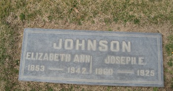 Johnson,   Elizabeth Ann gravesite