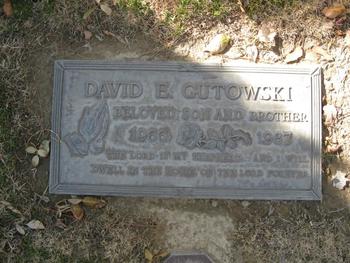 Gutowski,   David E. gravesite