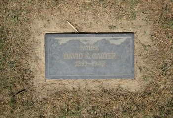 Carter,   David King gravesite