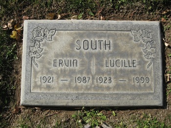 South,   Lucille gravesite