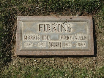 Firkins,   Mary Allen gravesite