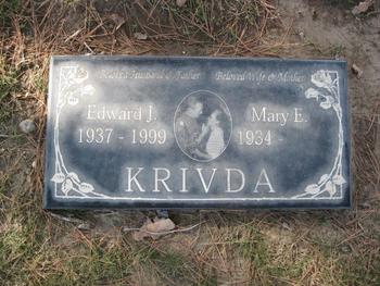 Krivda,   Mary E. gravesite