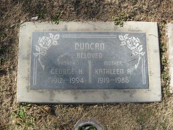 Duncan,   George H. gravesite