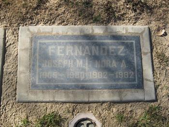 Fernandez, Nora A. gravesite