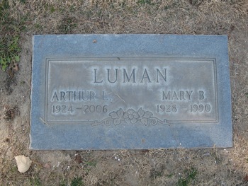 Luman,   Arthur L. gravesite