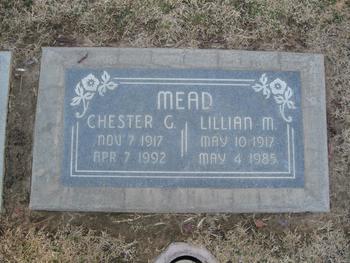 Mead, Chester Gibson gravesite