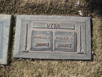 Dyer,   Ronald Harrison gravesite