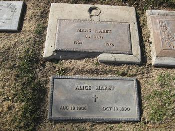 Haret,   Mars gravesite