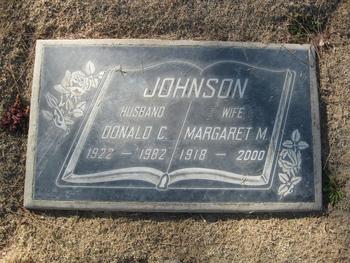 Johnson,   Donald C. gravesite