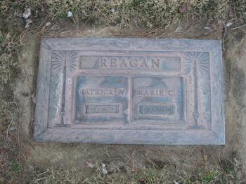 Reagan,   Patrick William gravesite