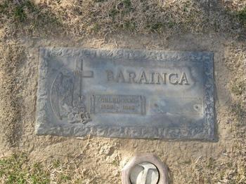 Barainca,   Celedonio gravesite