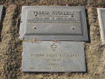 Escalera,   Joseph Louis gravesite