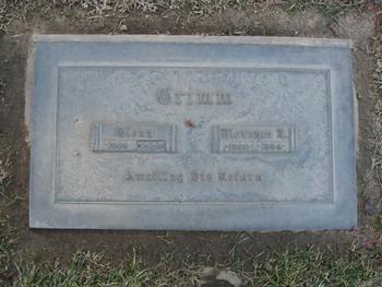 Grimm,   Florence Emiline gravesite