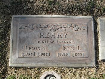 Perry,   Jetta L. gravesite