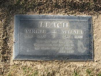 Leach, Virgil L. gravesite